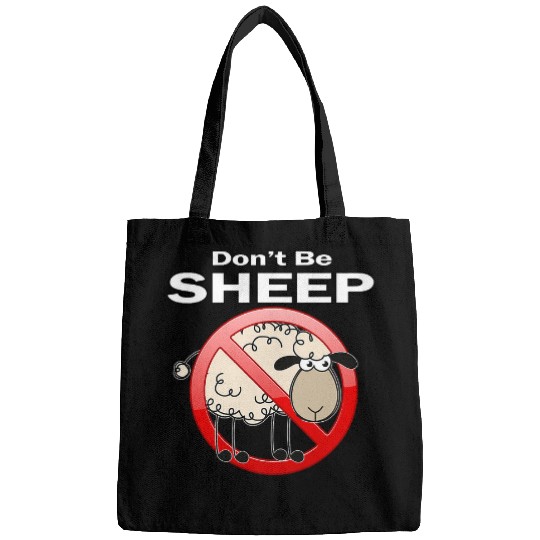 Sheep Pet Dont be sheep patriotic politics 115 Bags