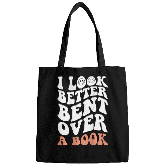 Book Fun I Look Better Bent Over A Book 10 Bags