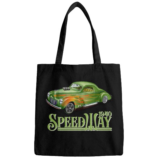 Gasser Hot Rod 1940 Willys Business Coupe Speedway Model Bags