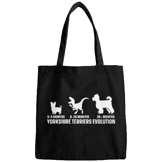 Yorkshire Pet Dog Lover Design for a Yorkshire Terrier Owner Bags