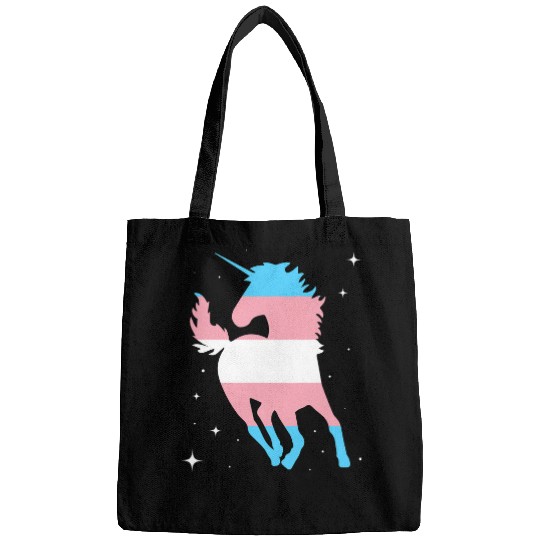 Unicorn Pet LGBTQIA Fantasy Animal Trans Pride Month Unicorn Transgender Bags