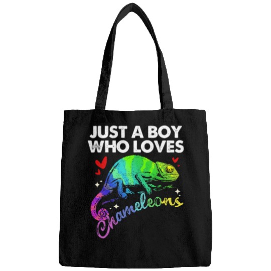 Chameleon Pet Just A Boy Who Loves Bags