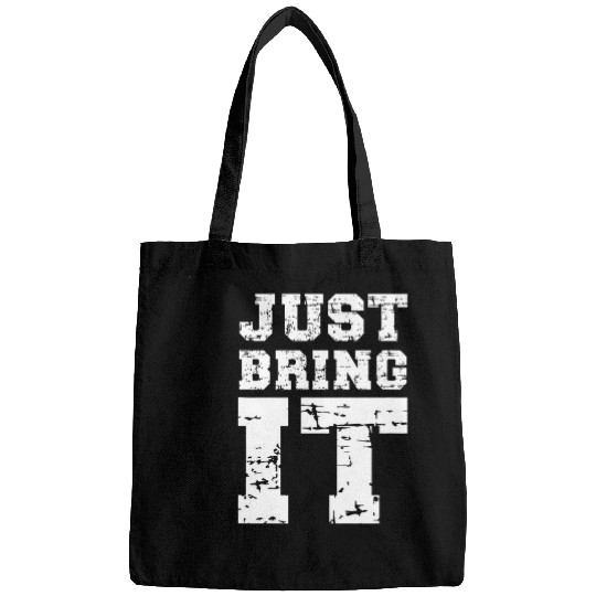 Sport Wrestling Just Bring It Workout Personal Trainer Arm Wrestling Meme Bags