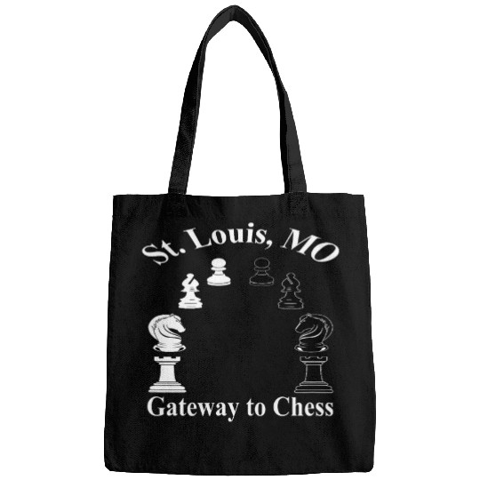 Funny Chess player humor St  Louis MO 2Gateway to chess Bags