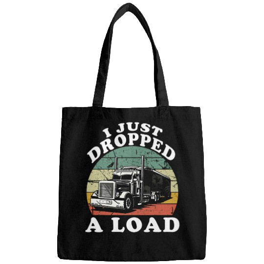 Trucker Lorry 18 Wheeler CDL Trailer Highway Truck Driver 23 Bags