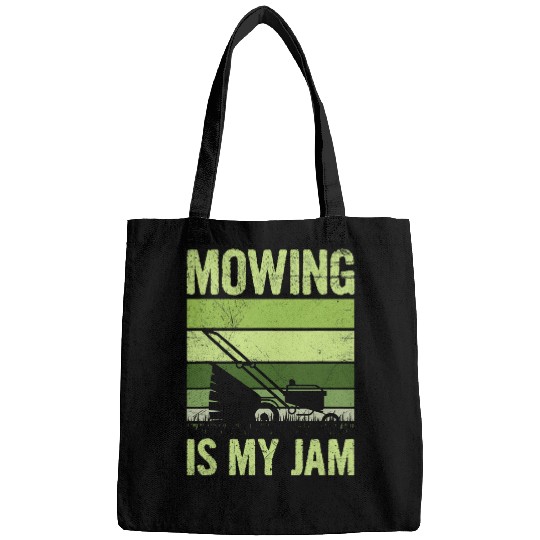 Lawn Mower Fun is my jam Design for a Lawn Mowing Gardener Bags