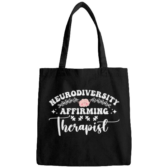 Autism Puzzle Teacher Assistant Neurodiversity Affirming Therapist 1 Bags