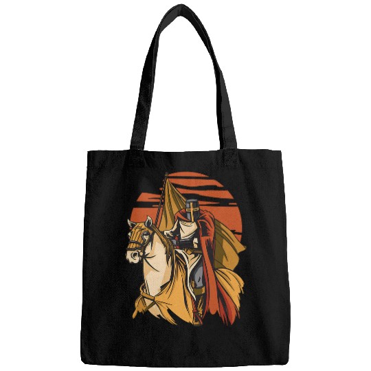 Horse Pet Knight On Horse Medieval Renaissance Fair Bags