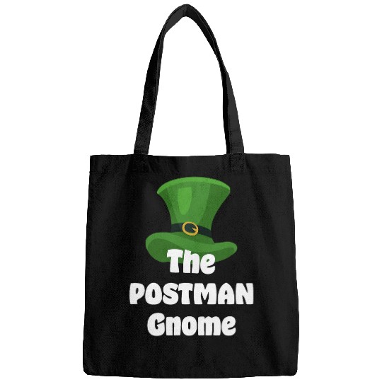Postal Worker Job Gnome St Patricks Day Bags