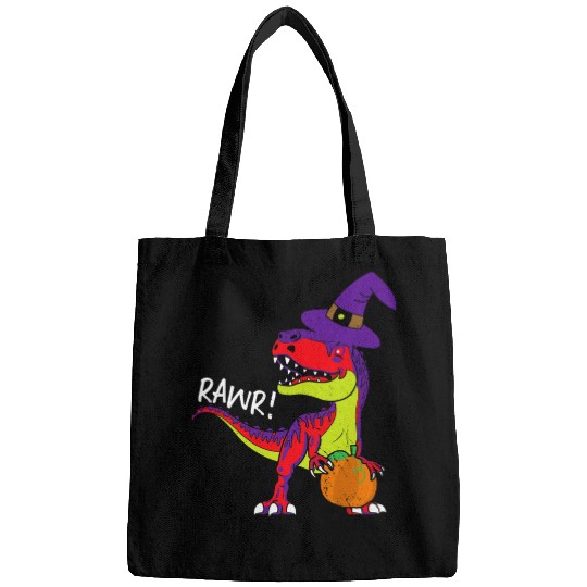 Dinosaur Pet Rawr Tyrannosaurus rexs Witch Halloween Bags