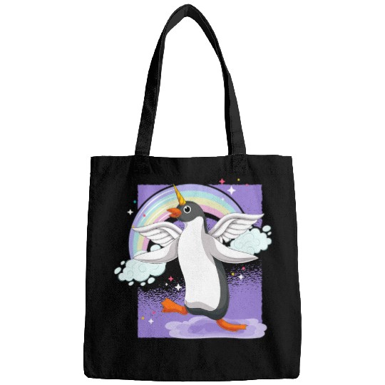 Unicorn Pet Magical Animal Antarctica Cute Penguincorn Unicorn Penguin Bags