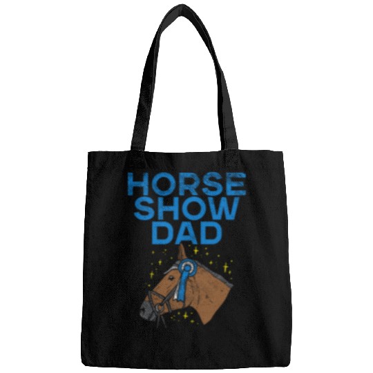 Horse Pet Derby Party Thoroughbred Dressage Funny Horse Show Dad Bags