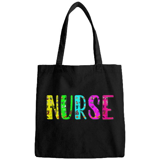 nurses Job Pumpkin Boo Spider Halloween nurses Designs 03 Bags