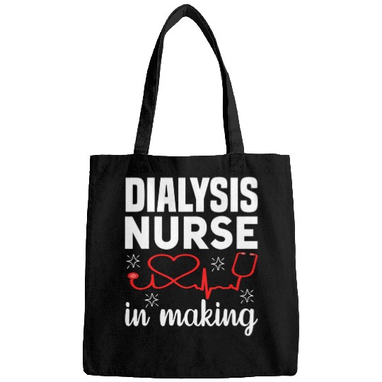 nurses Job dialysis Nursing Student essentials medicals Tee Bags