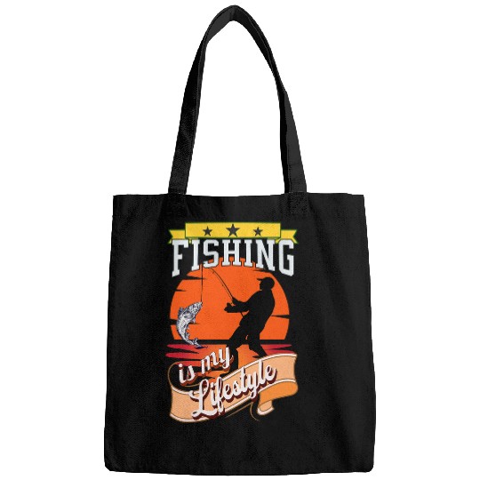 Fishing Fun lifestyle fisherman fishing rod Bags