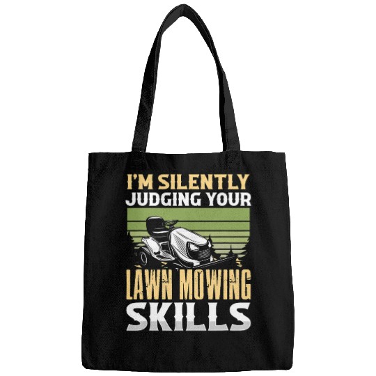 Lawn Mower Fun Im Silently Judging Your Lawn Mowing Skills Gardener 8 Bags
