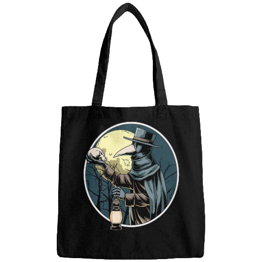Plague Doctor Medieval Creepy Gothic Bags