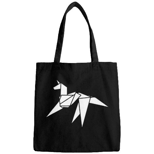Unicorn Pet Origami Unicorn Blade Runner Inspired Design White Bags