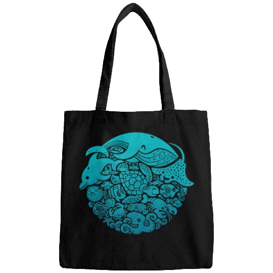 Octopus Pet Animals Whale Octopus Starfish Crab Sea Life 05 Bags