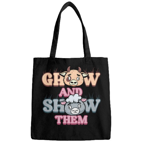 Cow Pet Grow and Show Them Livestock Show Cow Goats Sheep Showing Bags