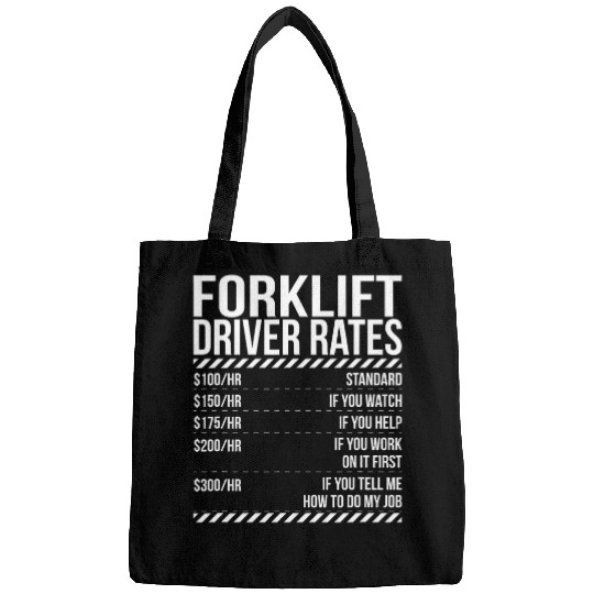 Forklift Fun Driver Rates Forklift Operator Bags