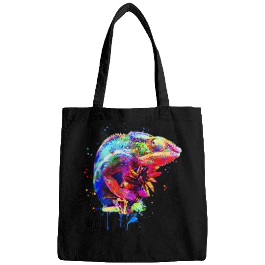 Chameleon Pet panthers Chameleon Watercolour Bags