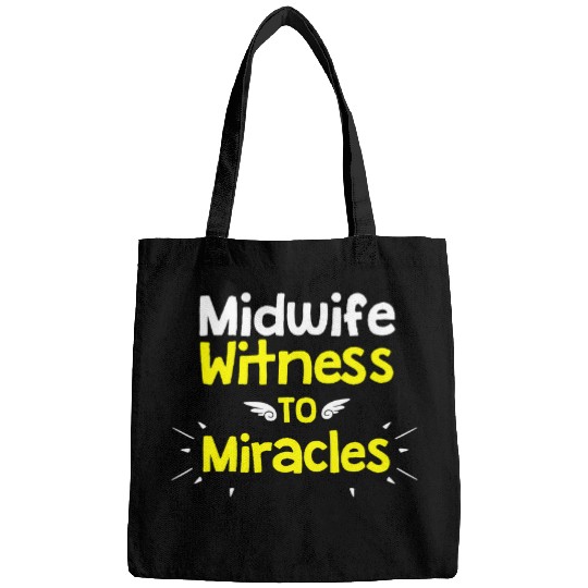Midwife Witness To Miracles Christmas Angel Midwifery Bags