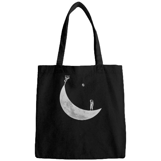 Astronaut Job Spaceman Space Man Moon Planet Skater Regular Fit Bags