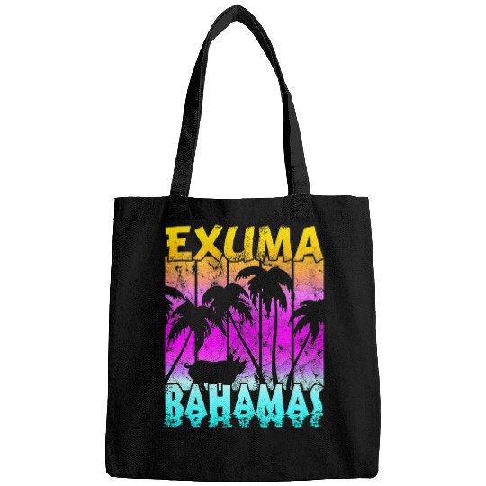 Pig Pet Vintage Exuma Bahamas Bags