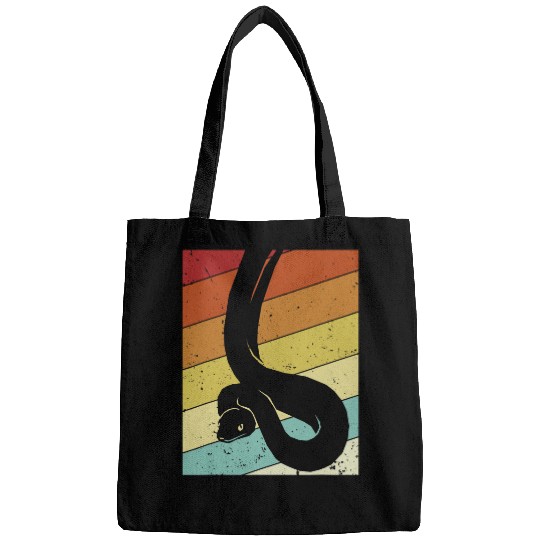Python Pet Retro Snake Lover Pythonidae Snake Owner Banana Ball Python 1 Bags