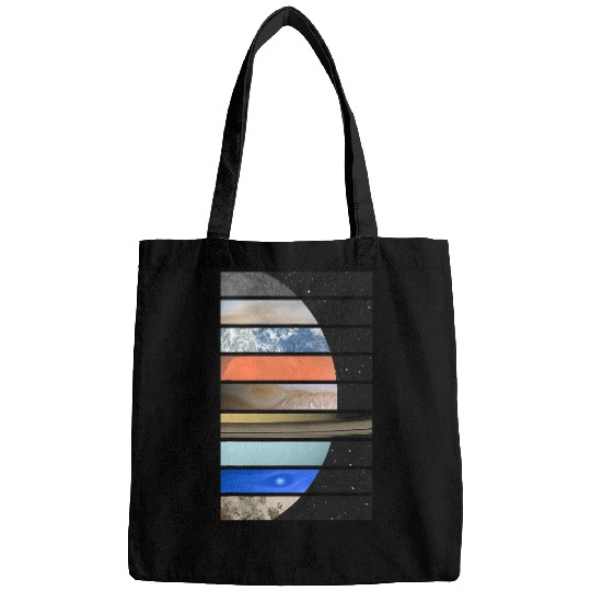 Astronaut Job Planets Solar System Earth Mars Jupiter Saturn Pluto Space Bags