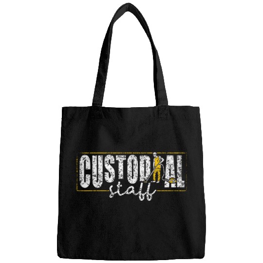 Custodial Staff Worker Janitor Caretaker Custodial Staff Bags