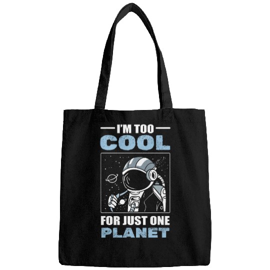 Astronaut Job Planet Aerospace Engineers Bags