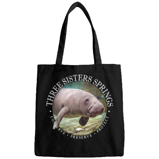 Manatee Pet Three Sisters Springs Manatee Sea Cow Citrus County FL Bags