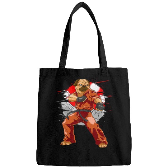 Shaolin Monk Pug Mixed Martial Arts MMA Bags