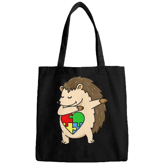 Hedgehog Pet Autism Awareness Bags