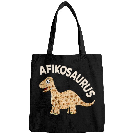 Dinosaur Pet Afiko Tee Hebrew Passover Jewish Funny Bags