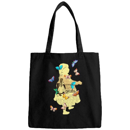 Book Fun Dorothy Gale Wizard of Oz vintages Fairy Tale Book Art Style Bags