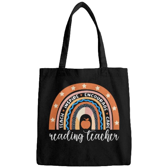 Book Fun bests Reading Teacher Rainbow Reading Coachs Bags