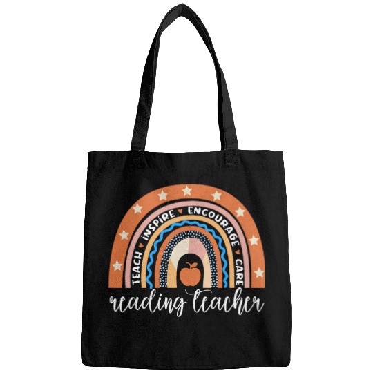Book Fun bests Reading Teacher Rainbow Reading Coachs Bags