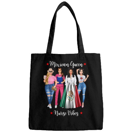 nurses Job Womens Mexican nurses Queen Mexico Surgeon Nursing Student Flag Bags