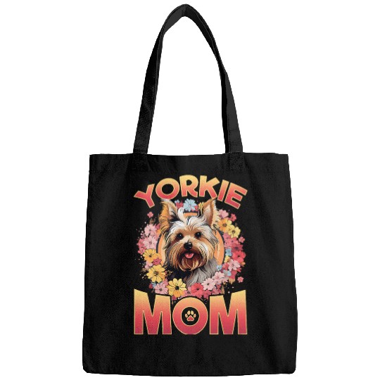 Yorkshire Pet Terrier Dog Yorkie Yorkie Mom Bags