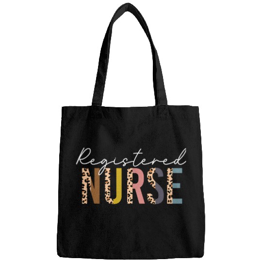 nurses Job Womens Leopard Registered nurses RN nurses Day nurses Week Bags