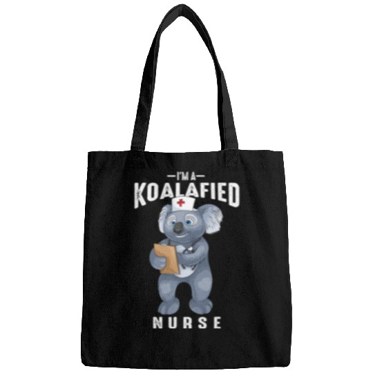 Koala Pet Im A Koalafied nurses Cool RN Koala Nursing Bear Funny Bags