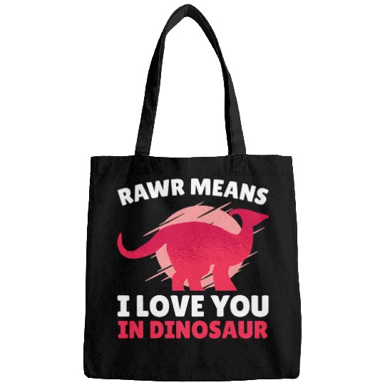 Dinosaur Pet Rawr means I Love you in Dinosaur with Dinosaur 2 Bags