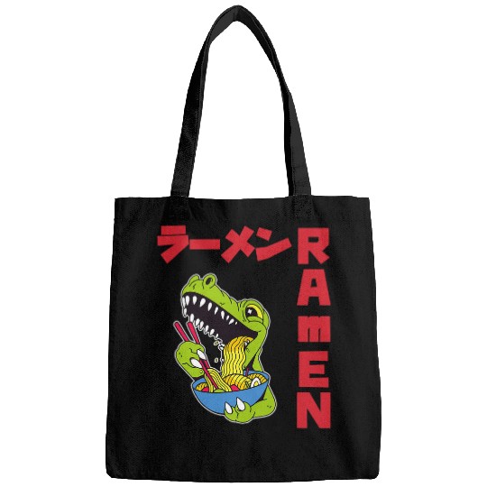 Dinosaur Pet Ramen Anime Noodles Kawaii Japanese Sketching Bags