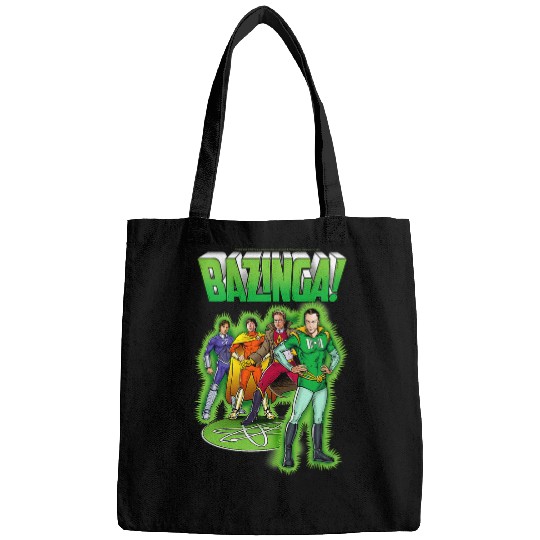 Book Fun The Big Bang Theory Bazinga Comic Book Characters Bags
