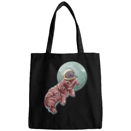 Astronaut Job Teacher Job Astronaut Tardigrade Water Bear in Space Microbiologists Bags