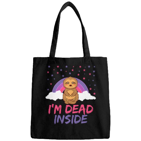 Sloth Pet Im  Inside Sloth Lazy Depressed Animal Design Bags