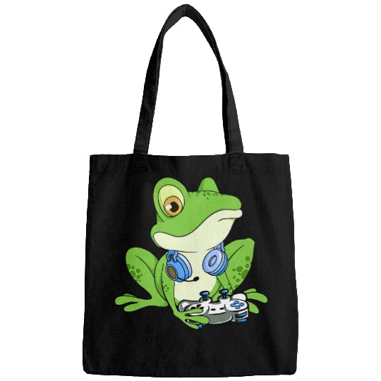Frog Pet Happy Passover Pesach Frog Funny Boys Girls Kids Gamer Bags